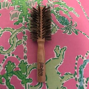 Vintage Jilbere mini Round Hair Brush - Natural Boar Bristle